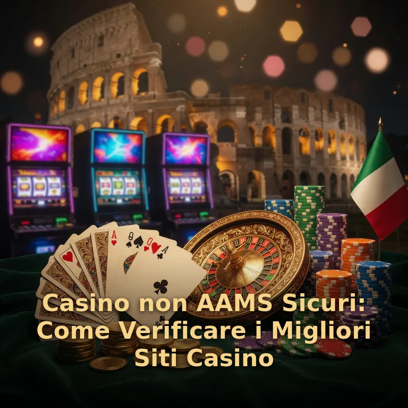 Casino non AAMS Sicuri: Come Verificare i Migliori Siti Casino